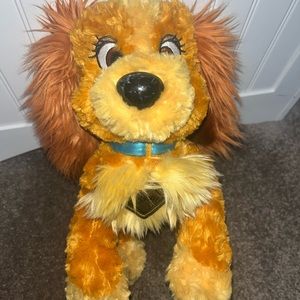 Lady & the Tramp Stuffed Lady dog plush